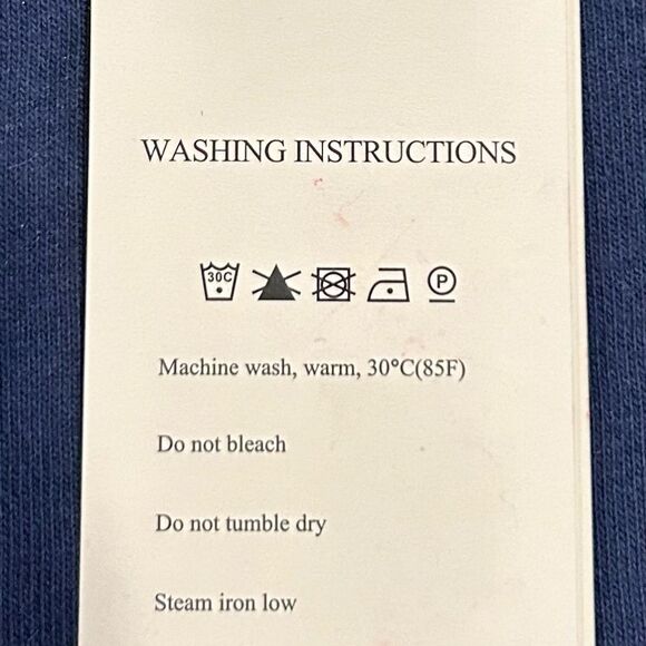 NWT soft & comfy navy blue sweatshirt - Picture 4 of 4